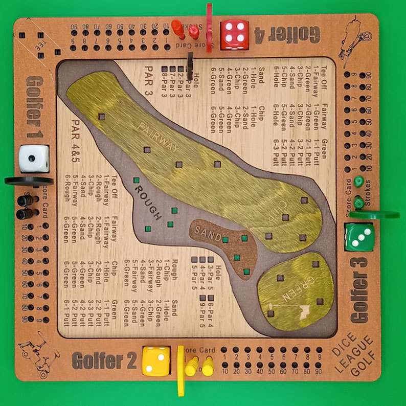 🔥LAST DAY 49% OFF- Tabletop Dice Golf Game