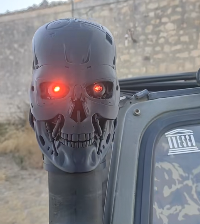 CAR SNORKEL HEAD T 800 TERMINATOR