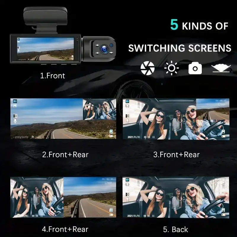 Front & Rear Dash Cam