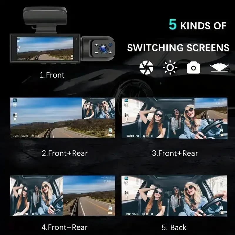 Front & Rear Dash Cam