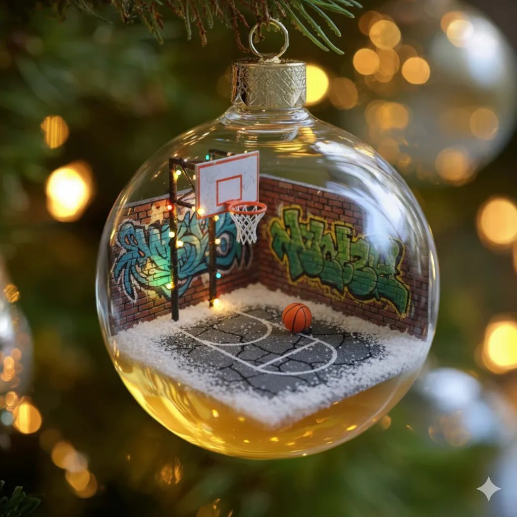 Black Friday Sale - 49% OFF -Christmas Gift - Sports Globe Christmas Ornaments