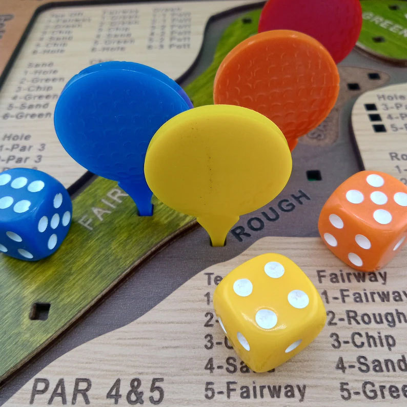 🔥LAST DAY 49% OFF- Tabletop Dice Golf Game