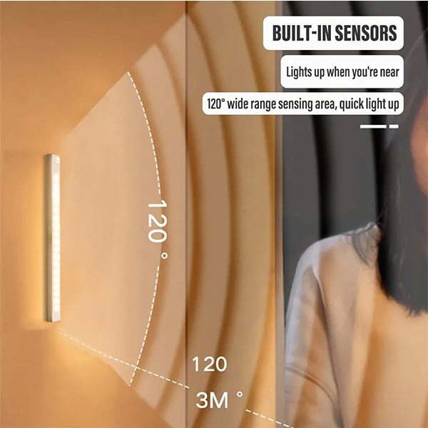 🔥HOT SALE - 49% OFF🔥Punch-free Smart Sensor Magnetic Rechargeable LED Lights💡