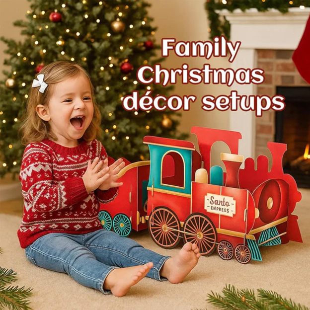 🔥HOT SALE - 49% OFF🔥-  Wooden Christmas Presents Trains