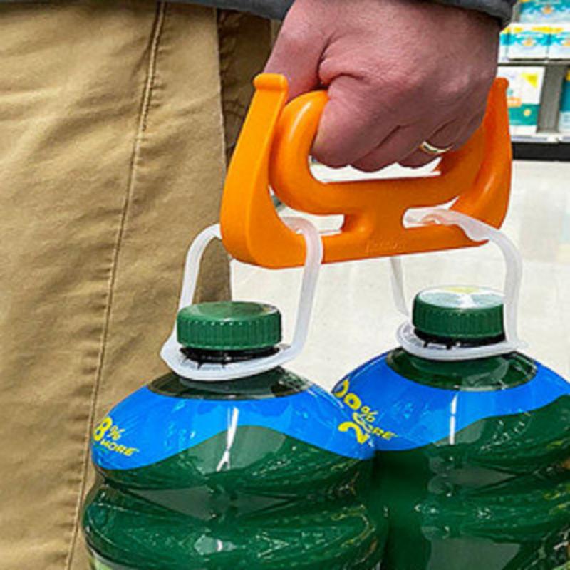 Grocery Bag Carrier Handle Holder