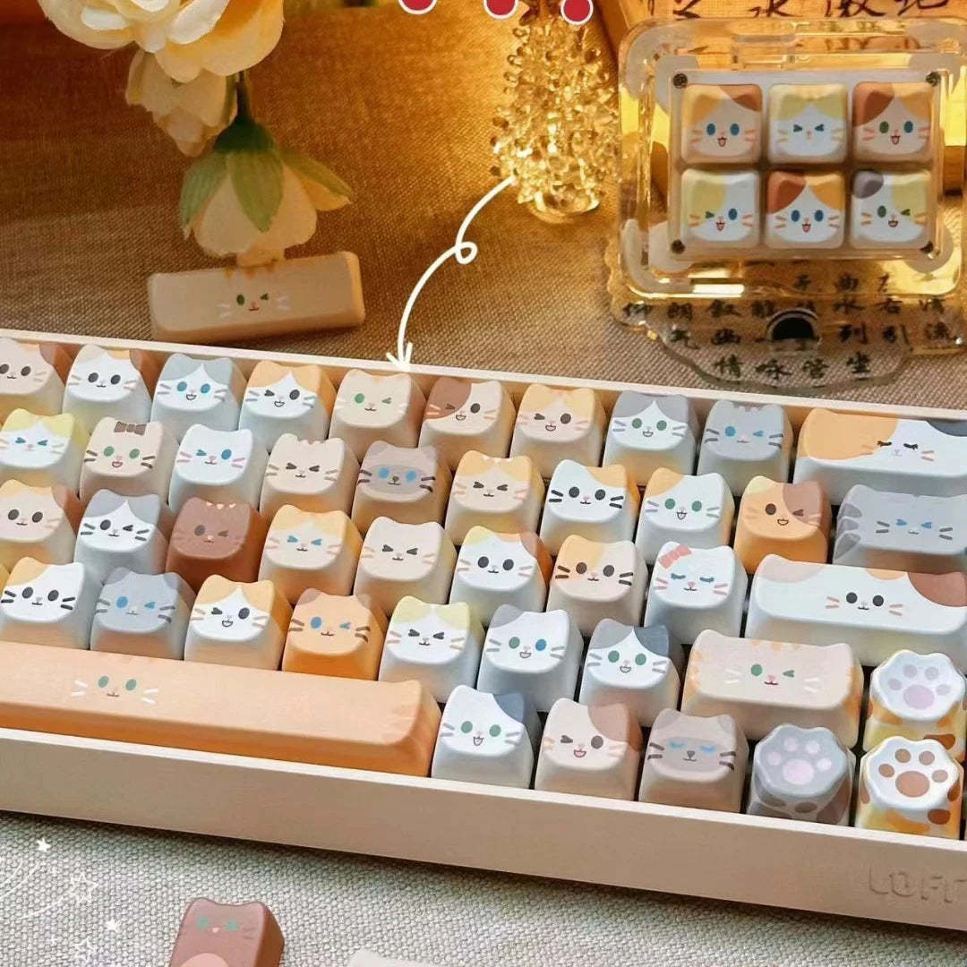 WonderBun Toasted Bread DIY Keycaps Limited Edition - DIYative