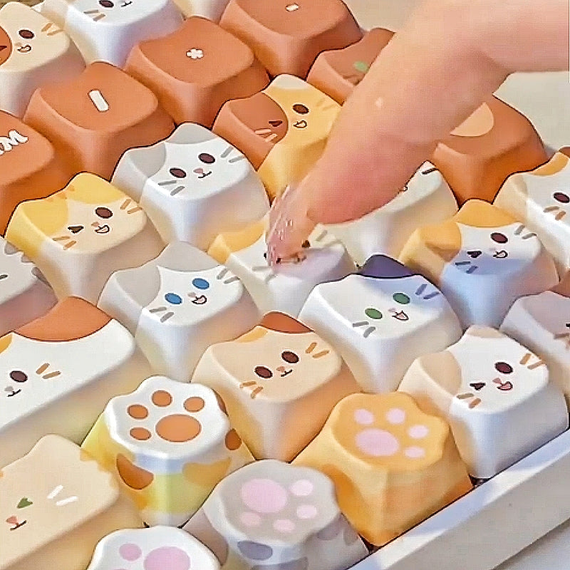 WonderBun Toasted Bread DIY Keycaps Limited Edition - DIYative