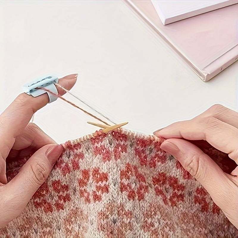 🔥HOT SALE - 49% OFF🔥Yarn Guide Ring Crocheting Knitting Tool