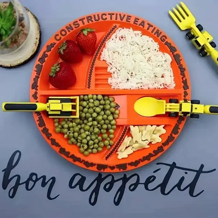 🎁2024 Most Valuable Gifts🎁 - Interactive Plate Set for Toddlers, Infants, Babies and Kids