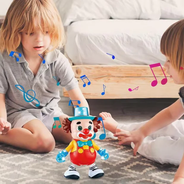 🤡Dancing Clown Toy Car with Sound & Light