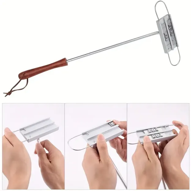 DIY Self Custom Meat Branding Iron for BBQ Food, Self Custom branding iron, Self Personalized Branding Iron for Steak, Branding Iron Stamp.