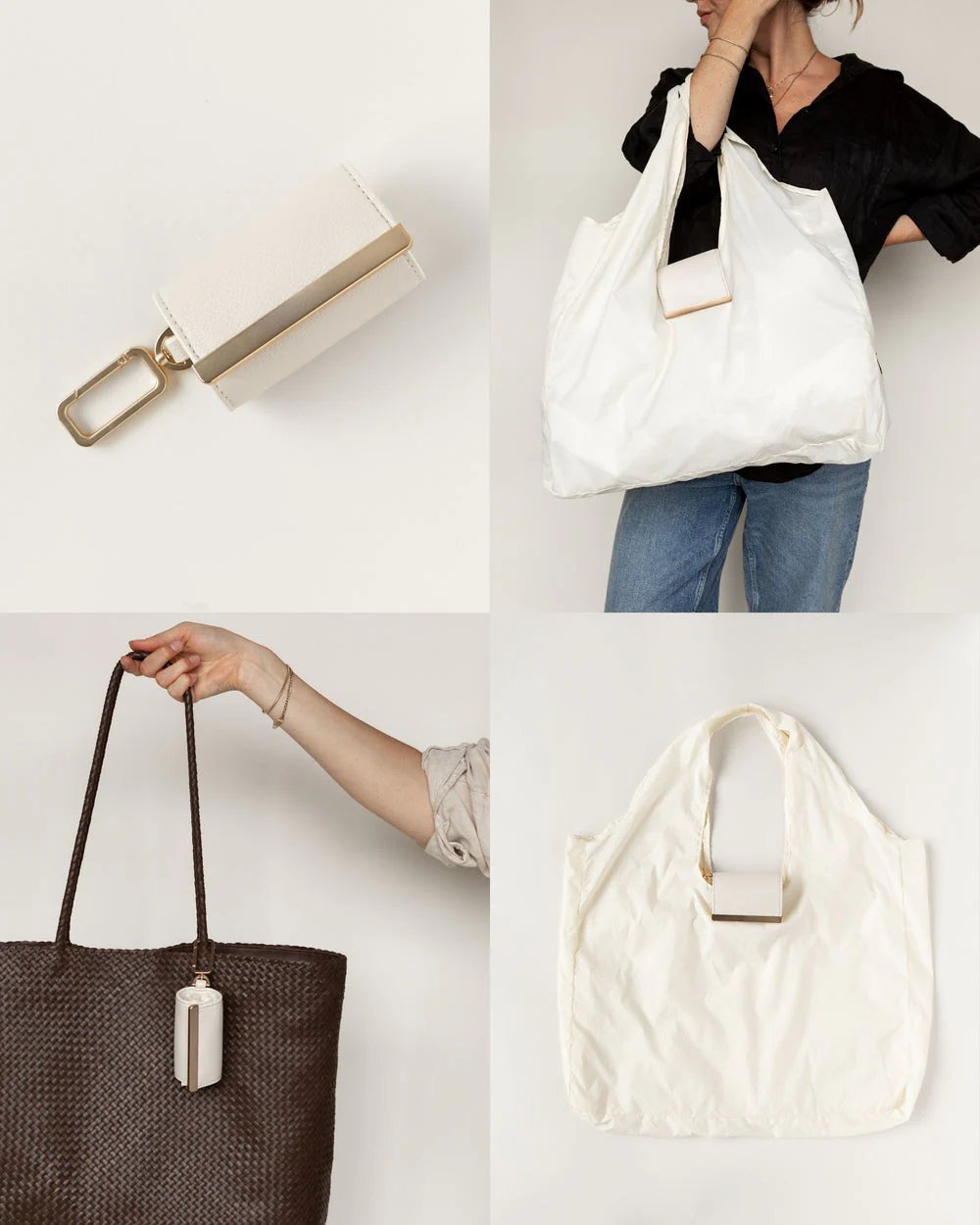 👜 Keychain Tote Bag | Compact & Expandable for On-the-Go Convenience