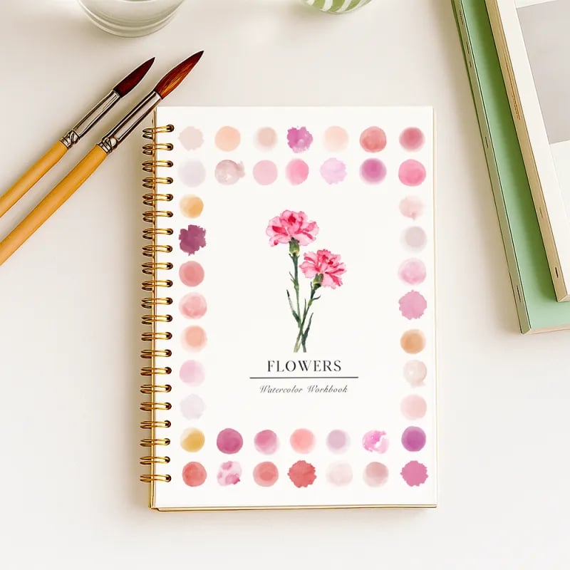 🔥HOT SALE - 49% OFF🔥Beginner-Friendly💕 Watercolor Workbook