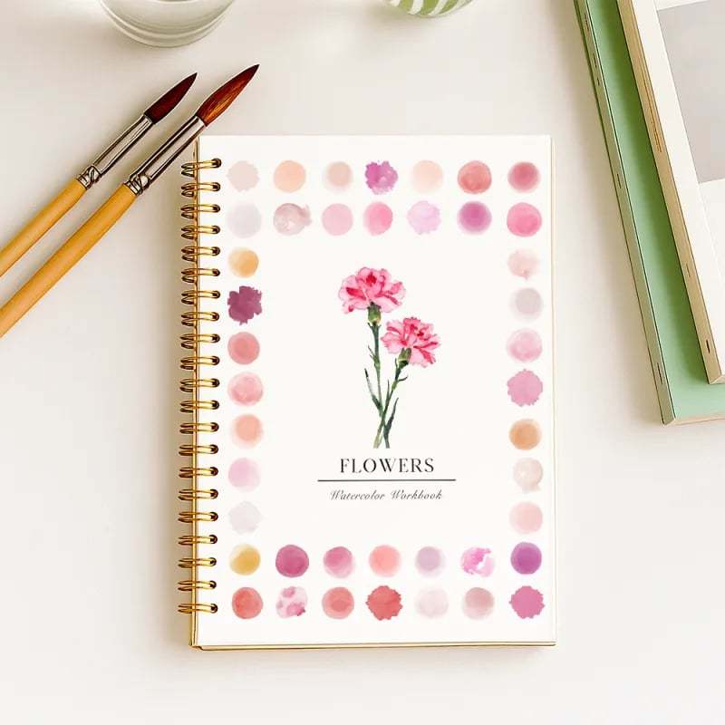 🔥HOT SALE - 49% OFF🔥Beginner-Friendly💕 Watercolor Workbook
