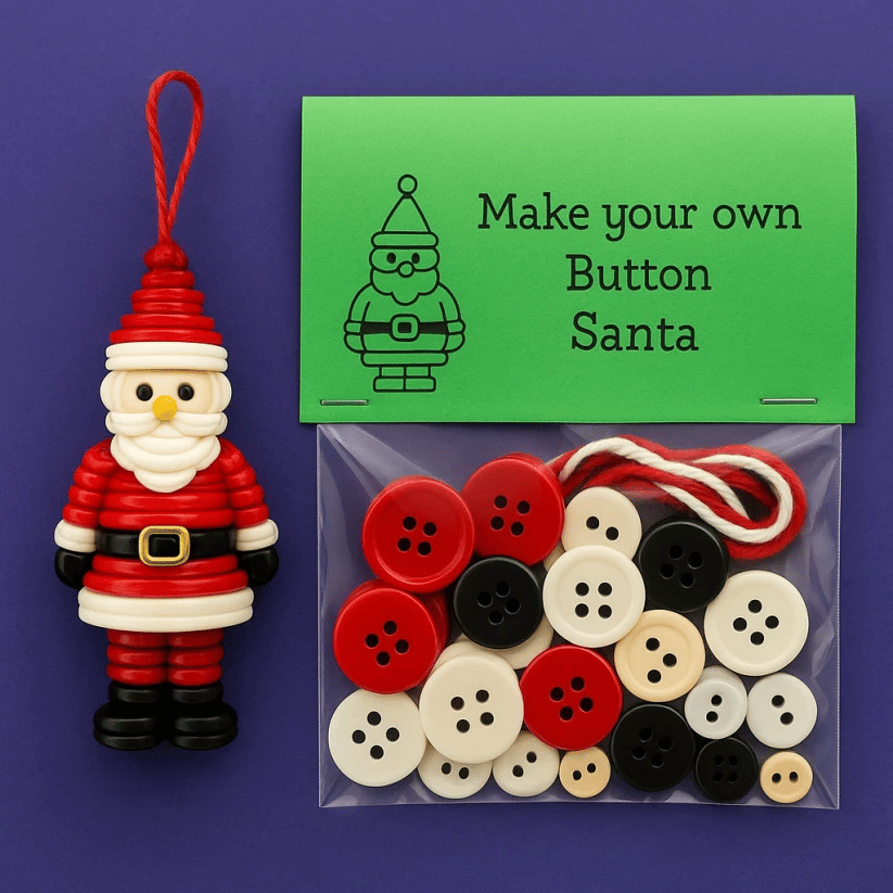 🔥HOT SALE - 49% OFF - 🎅☃️ DIY Button Ornament Kits