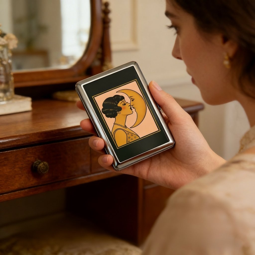 🔥LAST DAY 49% OFF -❤️Vintage Art Deco Versatile Card & Cash Case With RFID Protection