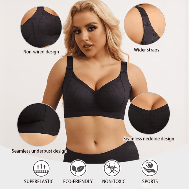 🎁Buy 1 Get 3 Packs🔥Super firming bra | Wire-free  Bra 👍No more sagging breasts