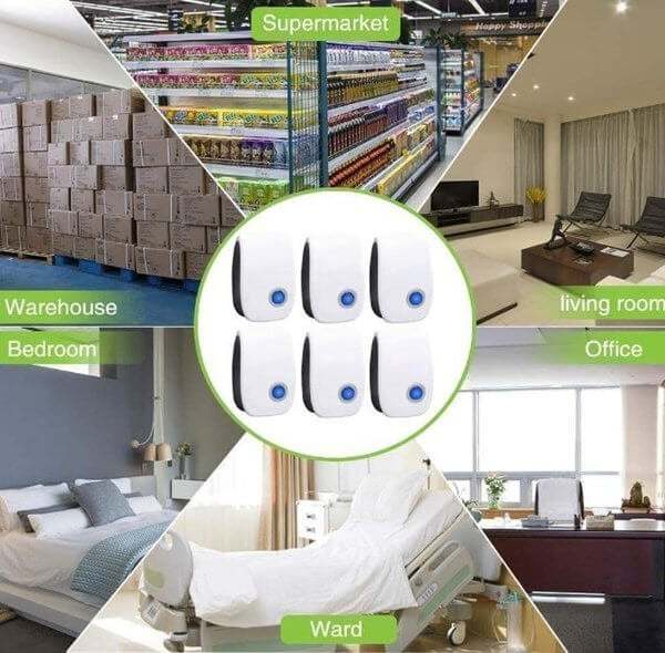 2025 Upgrated Pest Control Ultrasonic Repellent