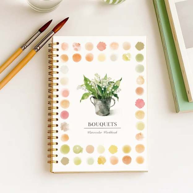 🔥HOT SALE - 49% OFF🔥Beginner-Friendly💕 Watercolor Workbook