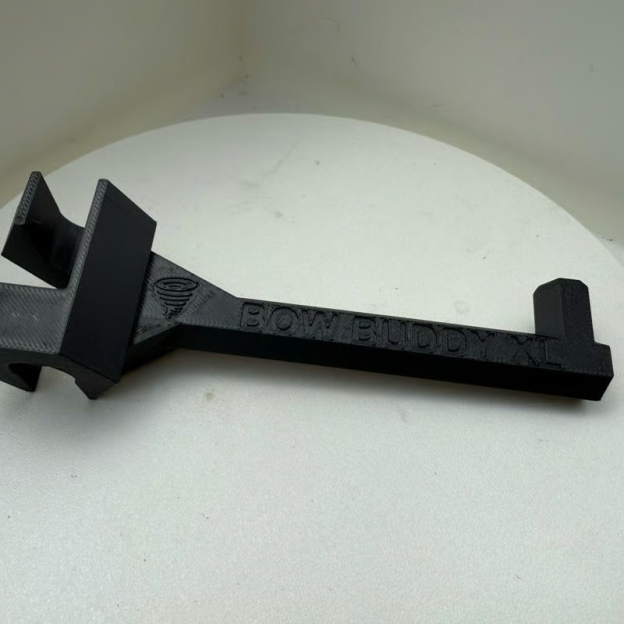 Twist-On 2.0 “XL” Bow Buddy – Nearly Universal Bow Hanger for Trucks & SUVs - Printed from ASA will not melt/warp– Spacer Ring Included | 20% Stronger | Quick No-Tool Install
