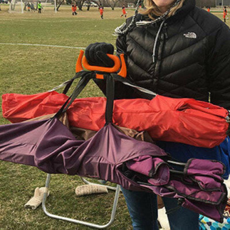 Grocery Bag Carrier Handle Holder