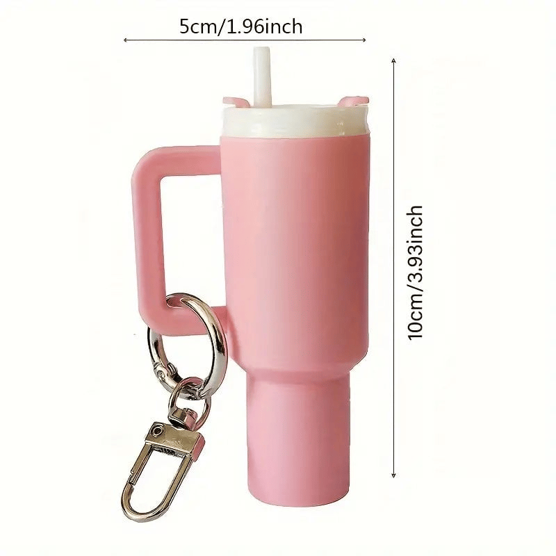 🔥HOT SALE - 49% OFF🔥Cute Mini Tumbler Ornament Keychain 💸