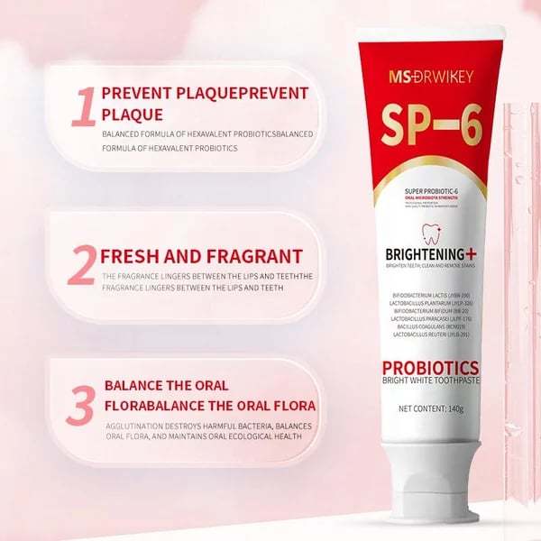 🔥2024 New Upgraded SP-6 Toothpaste Oral Health Management, Fresh Breath