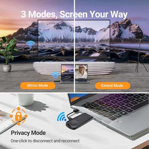 xC PlugNCast™ Wireless Transmitter and Receiver