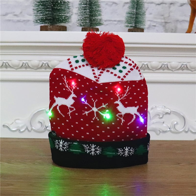 🎄Christmas LED Light Knitted Beanies