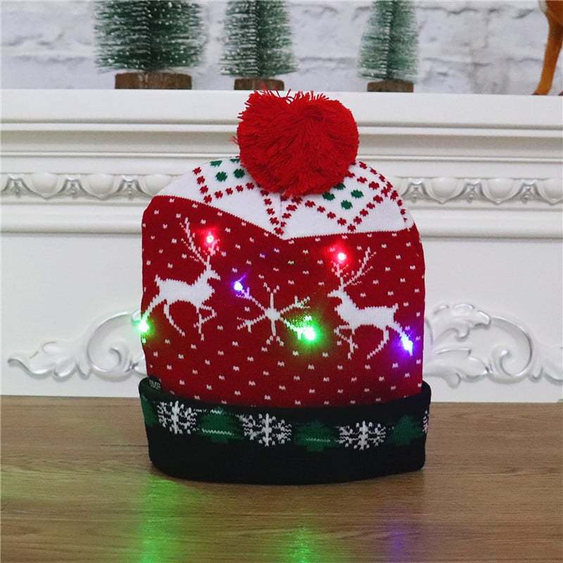🎄Christmas LED Light Knitted Beanies