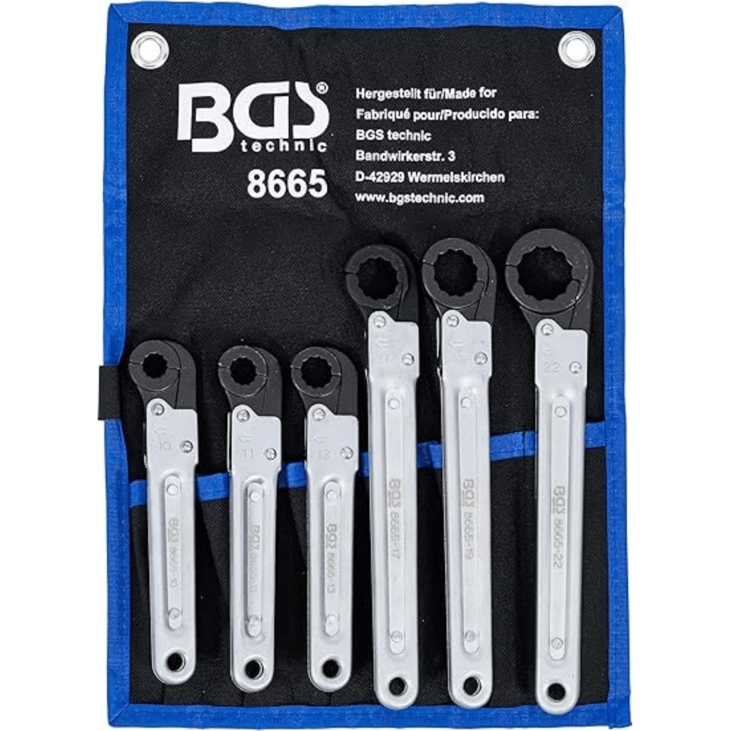 Hot sale 49% OFF Line Ratchet Wrench Set �C 6 PCS
