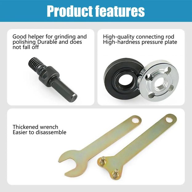 🔥HOT SALE - 49% OFF🔥Conversion Angle Grinding Adapter Connecting Rod Kit for Electric Drill