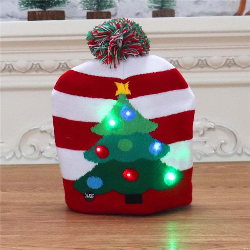 🎄Christmas LED Light Knitted Beanies