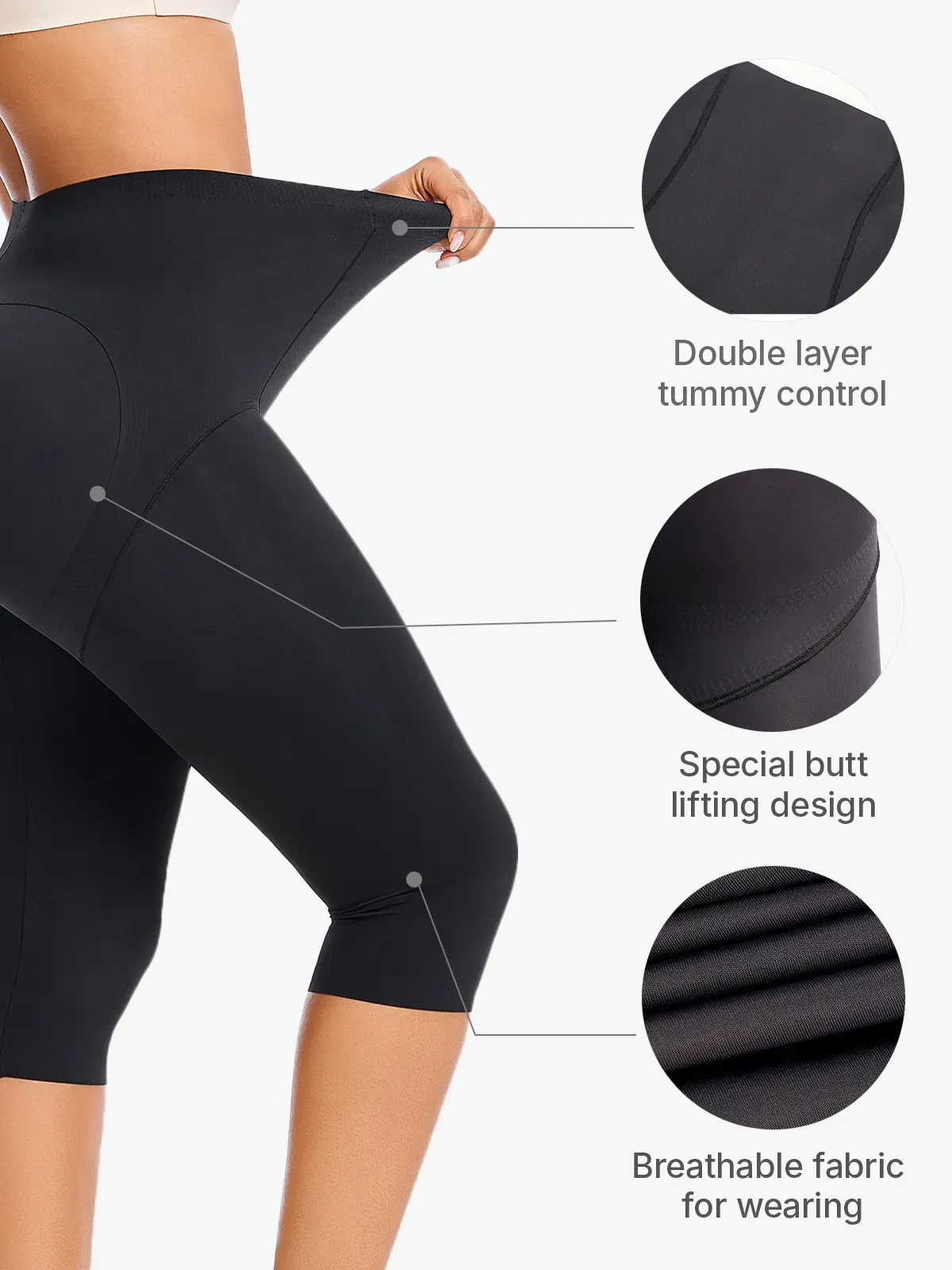 💥Black Friday Sales💥 - High-Waisted Seamless Body Shaper Thigh Slimmers