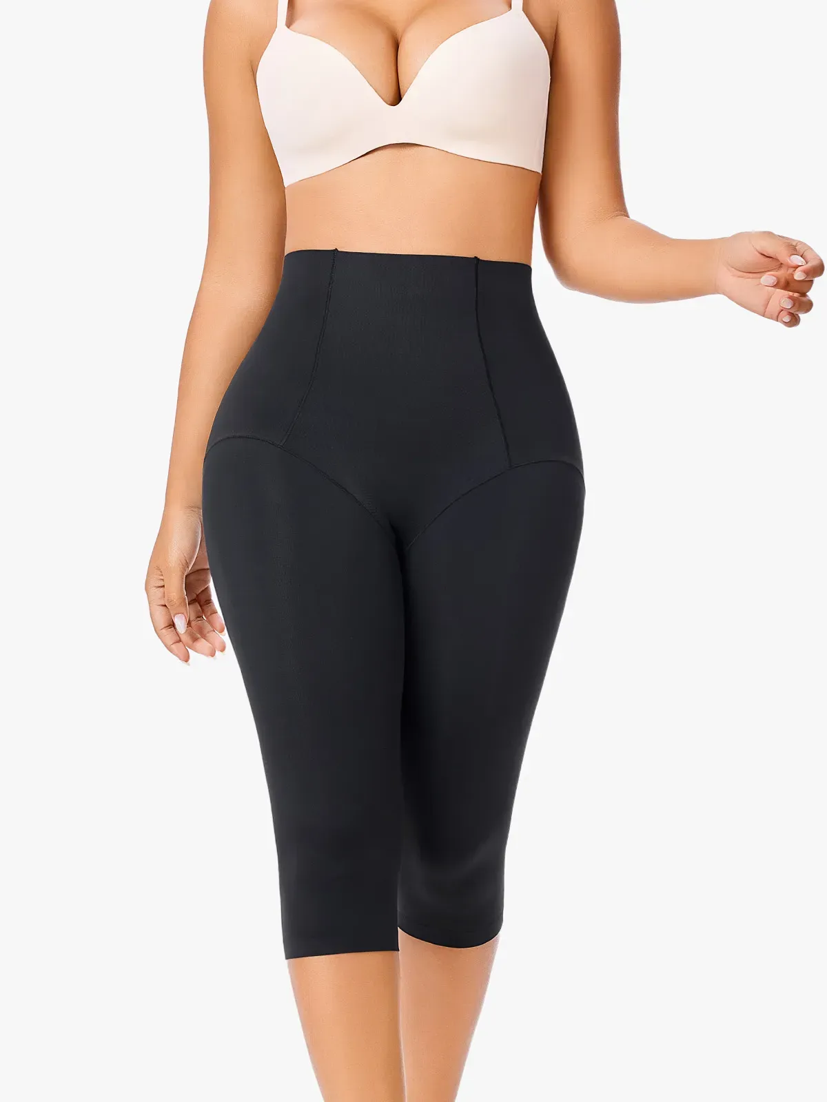 💥Black Friday Sales💥 - High-Waisted Seamless Body Shaper Thigh Slimmers
