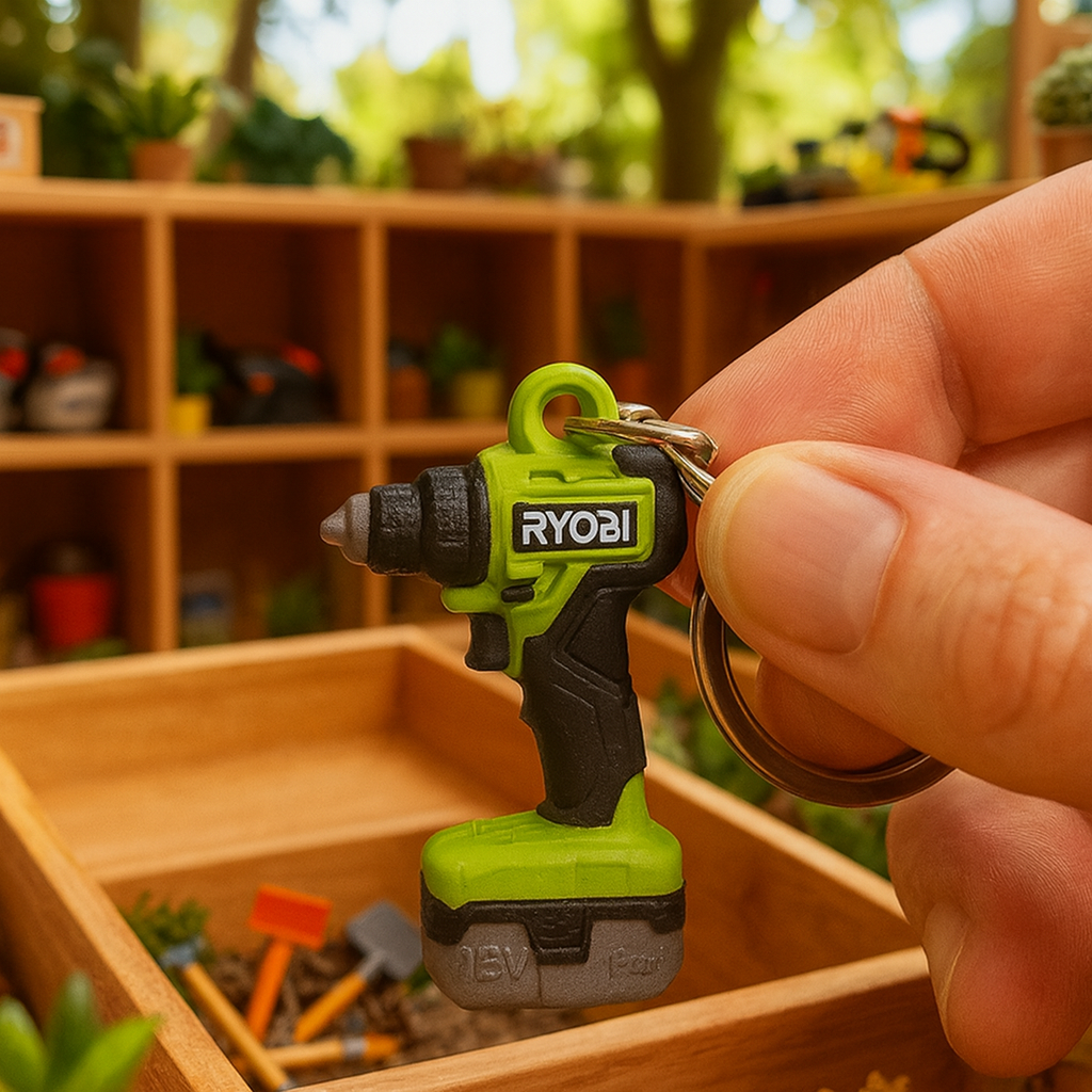 🔥LAST DAY 49% OFF - Mini's Keyring Keychain One+ Power Tools Handyman Gift