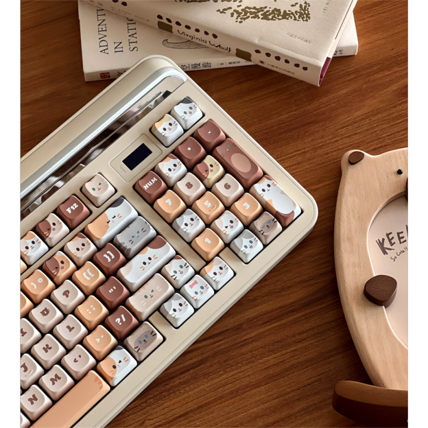 WonderBun Toasted Bread DIY Keycaps Limited Edition - DIYative