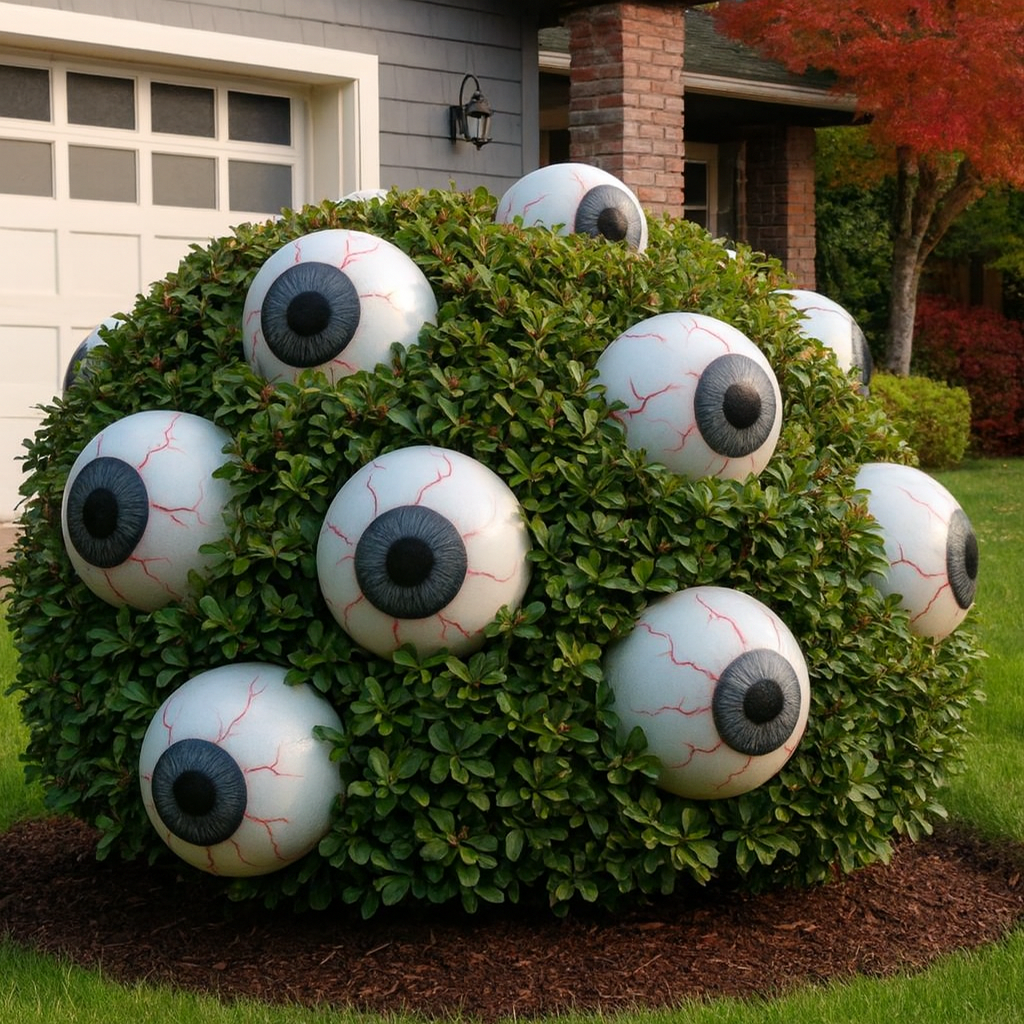 👁️💀Giant Eyeball Bush Decorations