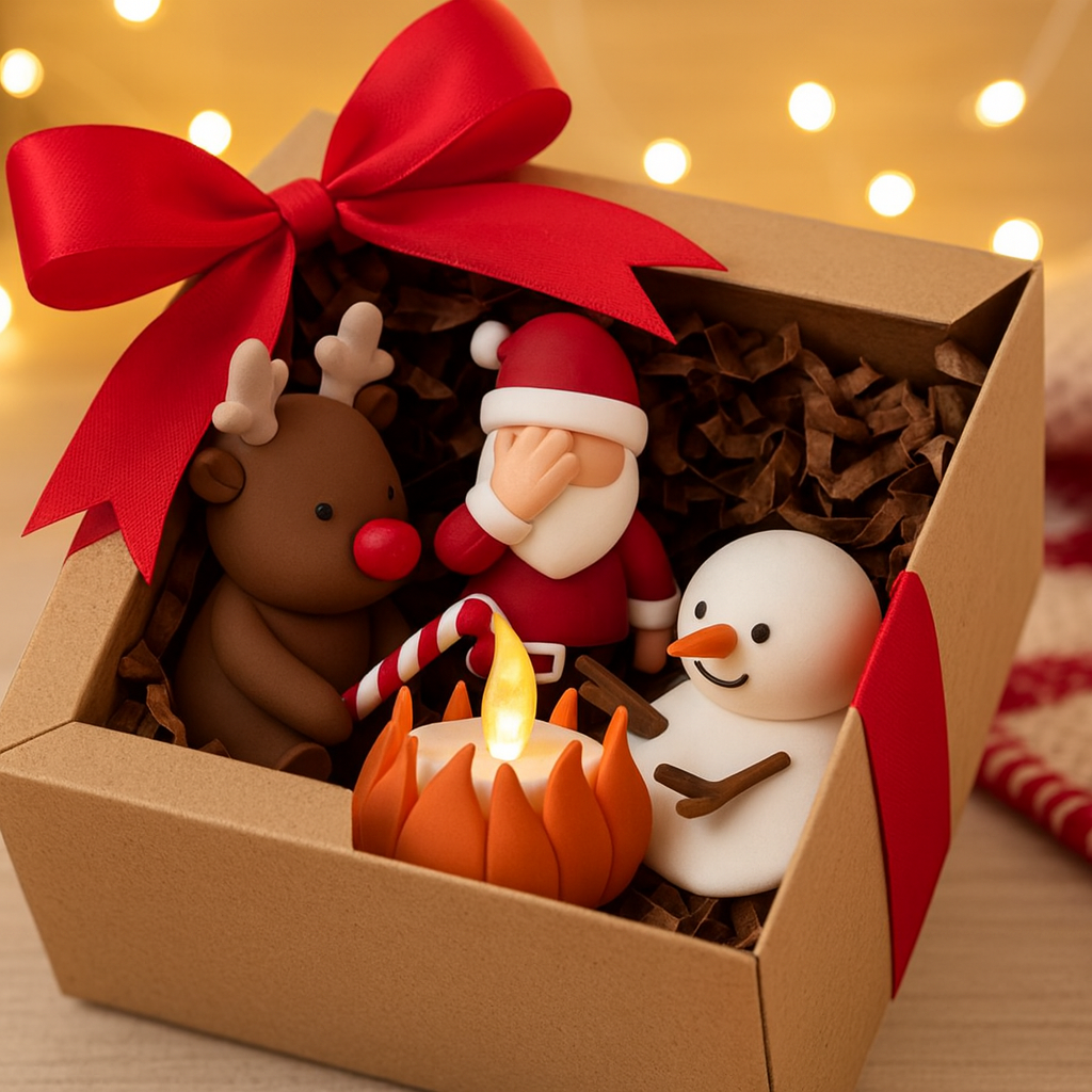 🔥HOT SALE - 49% OFF🔥- Funny Christmas Campfire、Reindeer & Melting 