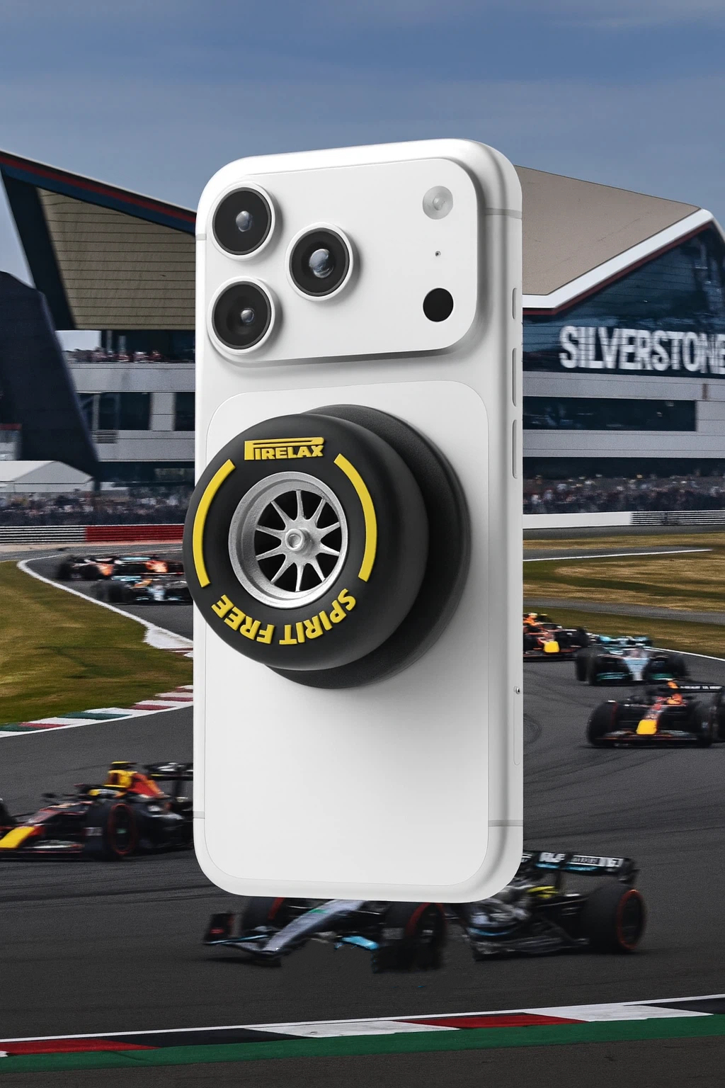 🔥HOT SALE - 49% OFF🔥-🏎️📱 F1 Racing Wheel Phone Holder