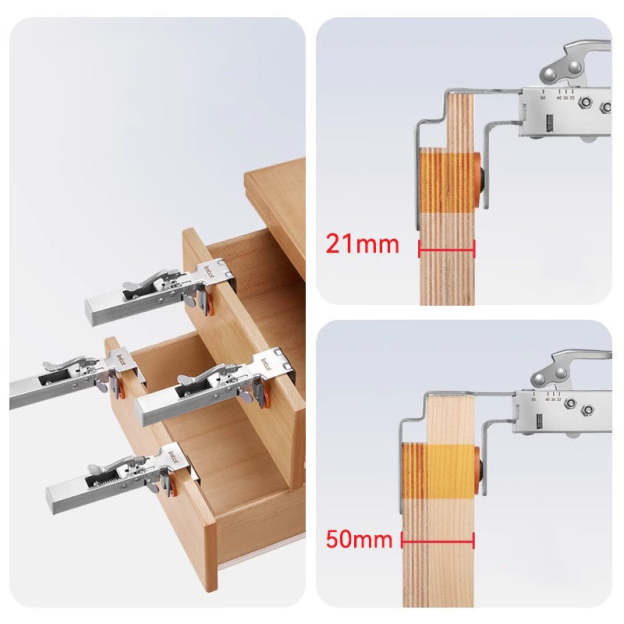 Drawer Front Installation Clamps