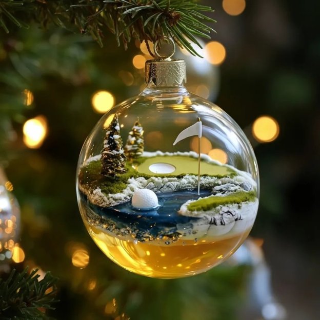 🔥Black Friday Sale - 49% OFF -🌲Christmas Gift - ⚽ Sports Globe Christmas Ornaments  ⚽🎄