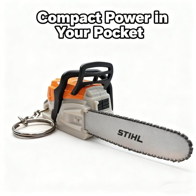 🔥LAST DAY 49% OFF -🔧 Chainsaw Keychain | Portable Chainsaw Key Ring