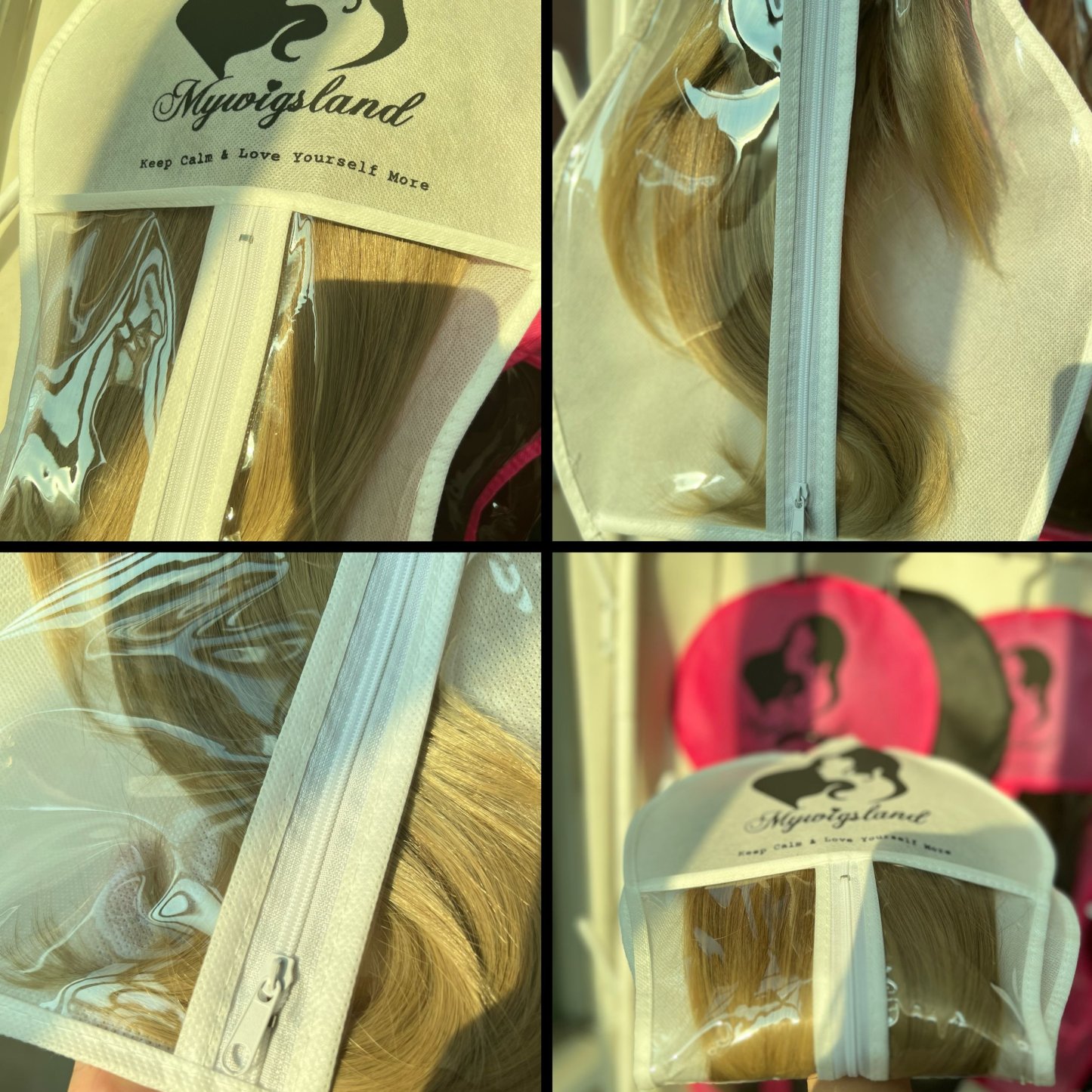 🔥2025 New Arrival-🔥New Design Hourglass-Shaped Wig Storage Bag with Hanger