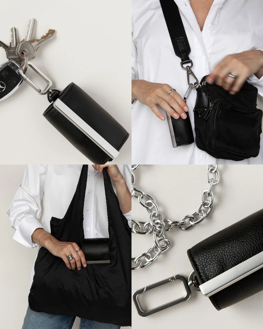 👜 Keychain Tote Bag | Compact & Expandable for On-the-Go Convenience