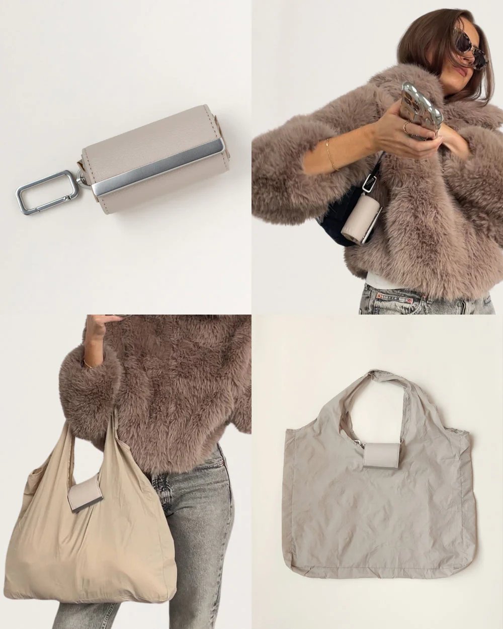 👜 Keychain Tote Bag | Compact & Expandable for On-the-Go Convenience
