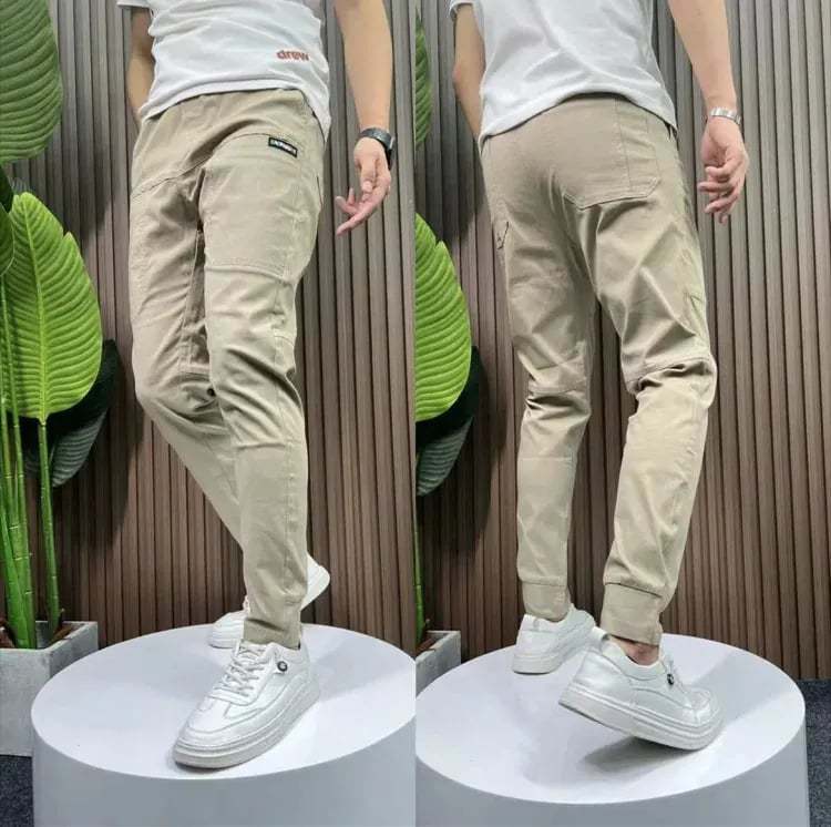 🔥Men's High Stretch Multi-pocket Skinny Cargo Pants👖so cool💥