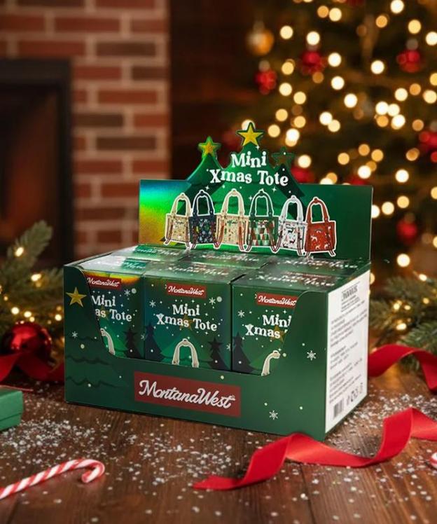 🔥LAST DAY 50% OFF🎄Montana West Mini Xmas Tote Blind Box Gift for Holiday Suprises