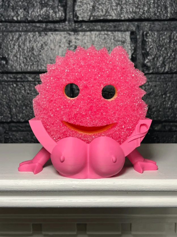 🔥HOT SALE - 49% OFF🔥-Scrub Peeing Drain Holder -The Funniest Sink Buddy!