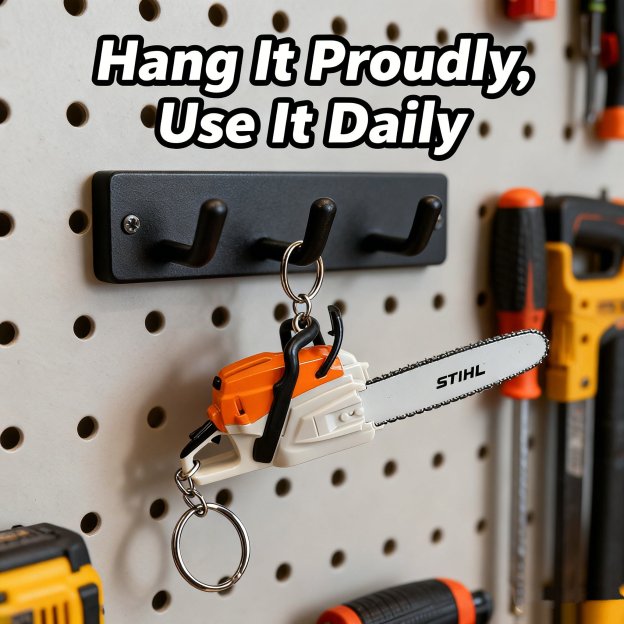 🔥LAST DAY 49% OFF -🔧 Chainsaw Keychain | Portable Chainsaw Key Ring